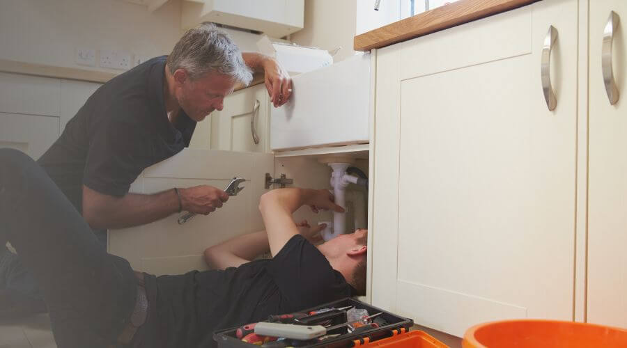 Professional burst pipe repair services in Kaufman, TX